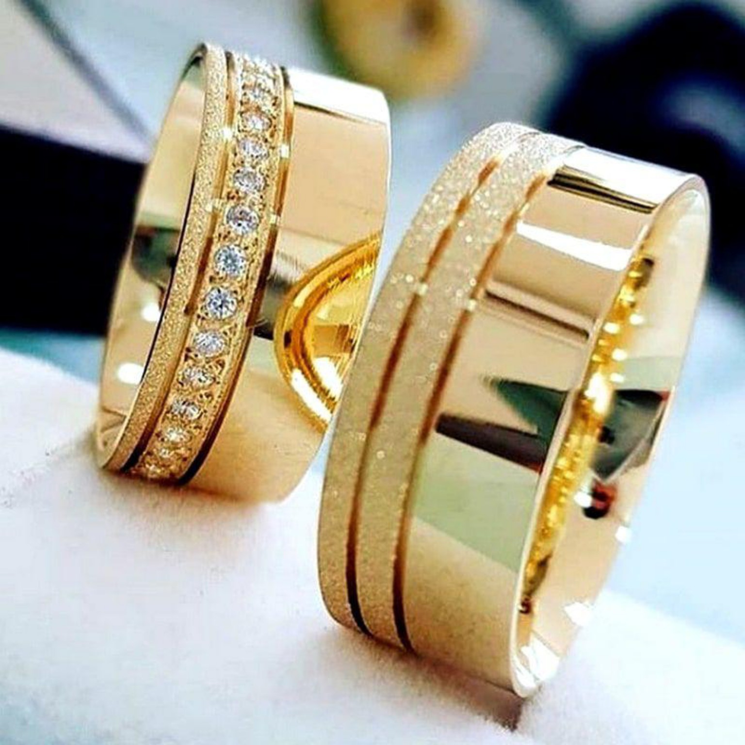 Anel de diamante